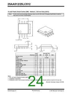 浏览型号25LC512-E/MF的Datasheet PDF文件第24页