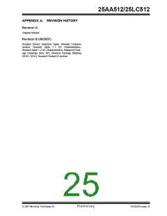浏览型号25LC512-E/MF的Datasheet PDF文件第25页