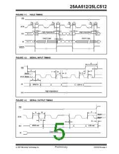 浏览型号25LC512-E/MF的Datasheet PDF文件第5页