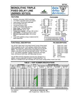 浏览型号3D7323G-1000的Datasheet PDF文件第1页