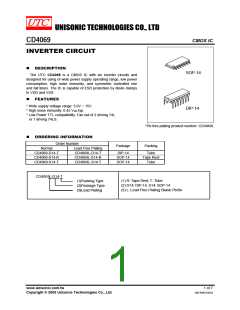 浏览型号CD4069的Datasheet PDF文件第1页