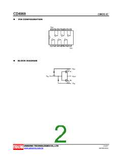 浏览型号CD4069的Datasheet PDF文件第2页