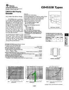 浏览型号CD4532BE的Datasheet PDF文件第1页