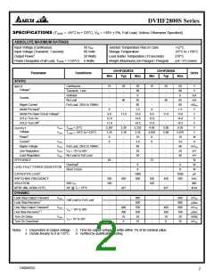 浏览型号DVHF285R2S/ES-XXX的Datasheet PDF文件第2页