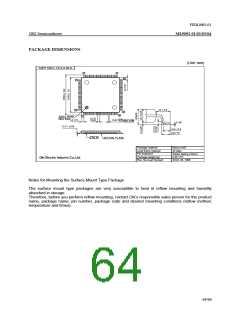 浏览型号ML9092-01TB的Datasheet PDF文件第64页