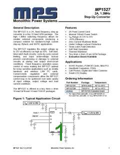 浏览型号MP1527的Datasheet PDF文件第1页