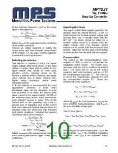 浏览型号MP1527DR-LF的Datasheet PDF文件第10页