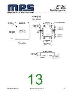 浏览型号MP1527的Datasheet PDF文件第13页