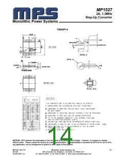 浏览型号MP1527的Datasheet PDF文件第14页