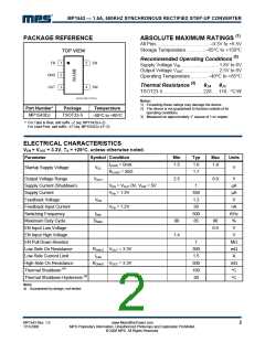 浏览型号MP1543的Datasheet PDF文件第2页