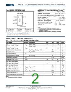 浏览型号MP1543DJ的Datasheet PDF文件第2页