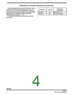 浏览型号MPX5500DP的Datasheet PDF文件第4页