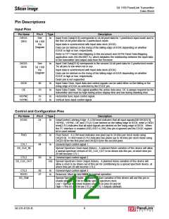 浏览型号SII1160的Datasheet PDF文件第12页