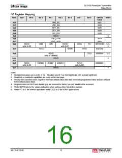 浏览型号SII1160的Datasheet PDF文件第16页