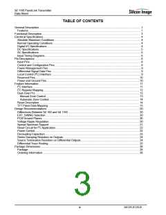 浏览型号SII1160的Datasheet PDF文件第3页