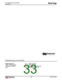 浏览型号SII1160的Datasheet PDF文件第33页