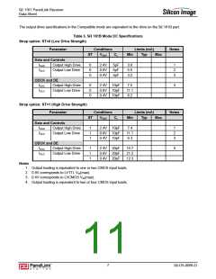 浏览型号SII1161CTU的Datasheet PDF文件第11页