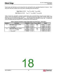 浏览型号SII1161CTU的Datasheet PDF文件第18页