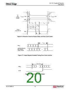 浏览型号SII1161CTU的Datasheet PDF文件第20页