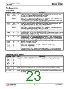 浏览型号SII1161CTU的Datasheet PDF文件第23页