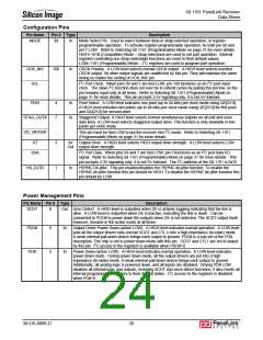浏览型号SII1161CTU的Datasheet PDF文件第24页