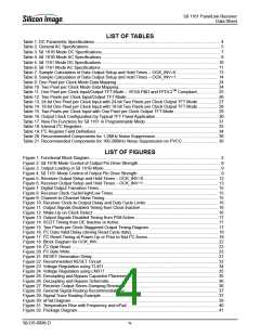 浏览型号SII1161CTU的Datasheet PDF文件第4页