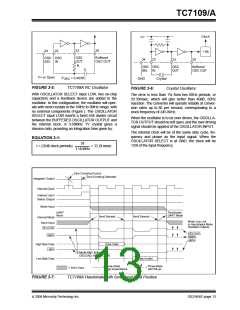 浏览型号TC7109CPL的Datasheet PDF文件第13页