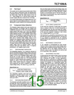 浏览型号TC7109CPL的Datasheet PDF文件第15页