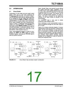 浏览型号TC7109CPL的Datasheet PDF文件第17页