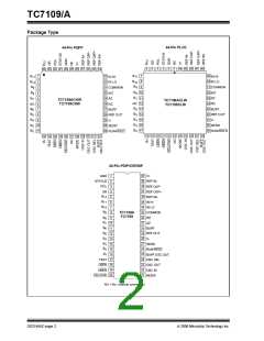 浏览型号TC7109CPL的Datasheet PDF文件第2页