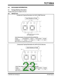 浏览型号TC7109CPL的Datasheet PDF文件第23页