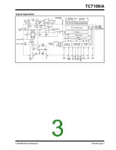 浏览型号TC7109CPL的Datasheet PDF文件第3页
