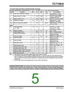 浏览型号TC7109CPL的Datasheet PDF文件第5页
