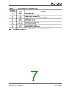 浏览型号TC7109CPL的Datasheet PDF文件第7页