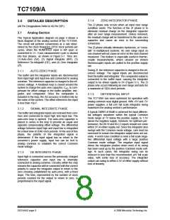 浏览型号TC7109CPL的Datasheet PDF文件第8页