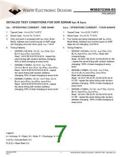 浏览型号W3EG7236S265D3的Datasheet PDF文件第7页