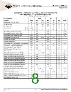 浏览型号W3EG7236S265D3的Datasheet PDF文件第8页