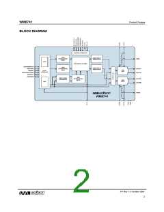 浏览型号WM8741的Datasheet PDF文件第2页