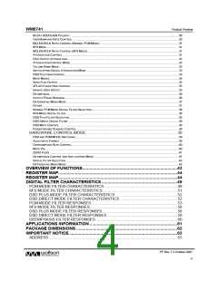 浏览型号WM8741的Datasheet PDF文件第4页