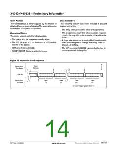 浏览型号X40430S14I-A的Datasheet PDF文件第14页