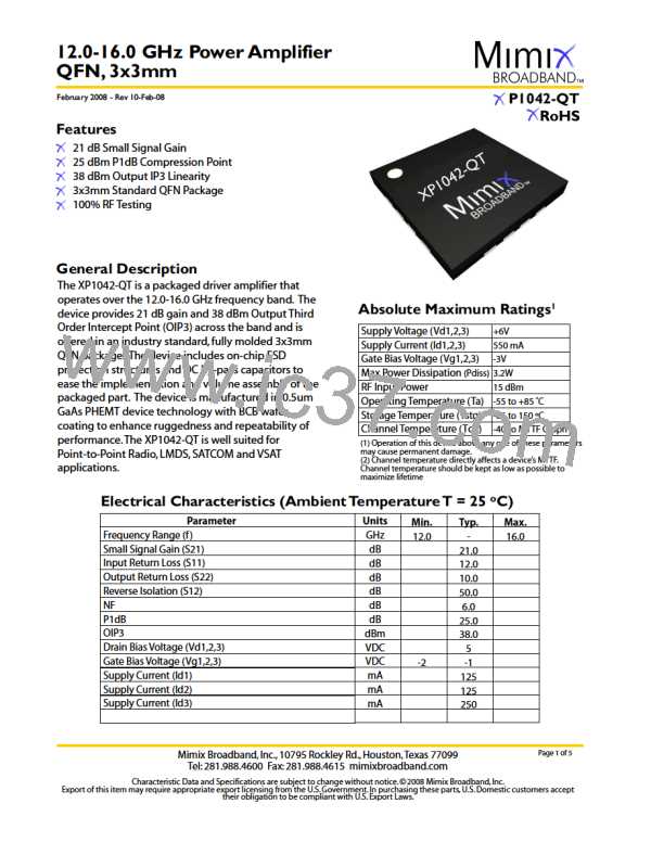 XP1042-QT-EV1图片预览