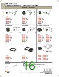浏览型号8125SD9ABE的Datasheet PDF文件第16页