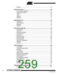 浏览型号85C51SND3BX02的Datasheet PDF文件第259页