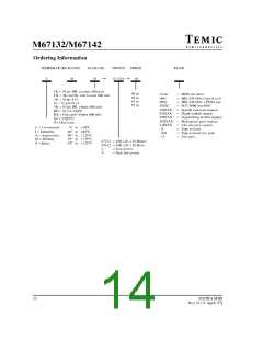 浏览型号AM1K-67132L-35R的Datasheet PDF文件第14页