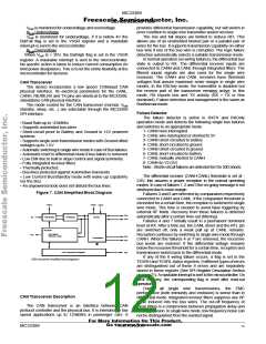 浏览型号MC33389CDW的Datasheet PDF文件第12页