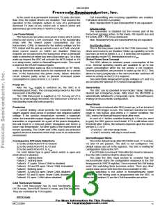浏览型号MC33389CDW的Datasheet PDF文件第13页