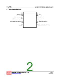 浏览型号TL072L-P08-T的Datasheet PDF文件第2页