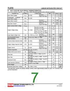 浏览型号TL072L-P08-T的Datasheet PDF文件第7页