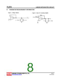 浏览型号TL072L-P08-T的Datasheet PDF文件第8页