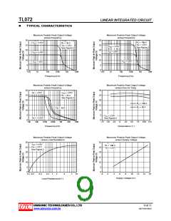 浏览型号TL072L-P08-T的Datasheet PDF文件第9页